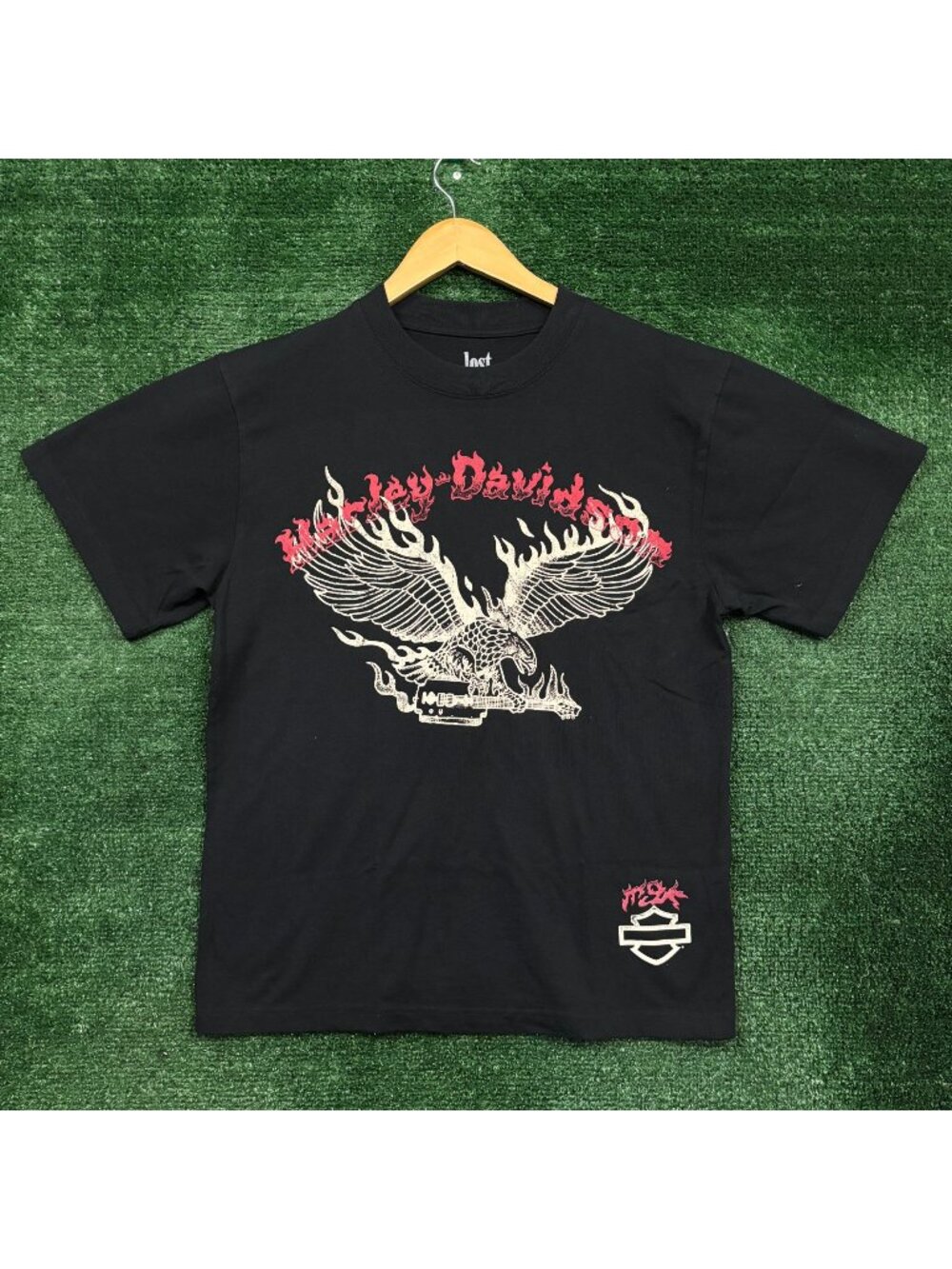 Harley-Davidson Motorcycle x Machine Gun Kelly Lost Americana T-Shirt Small